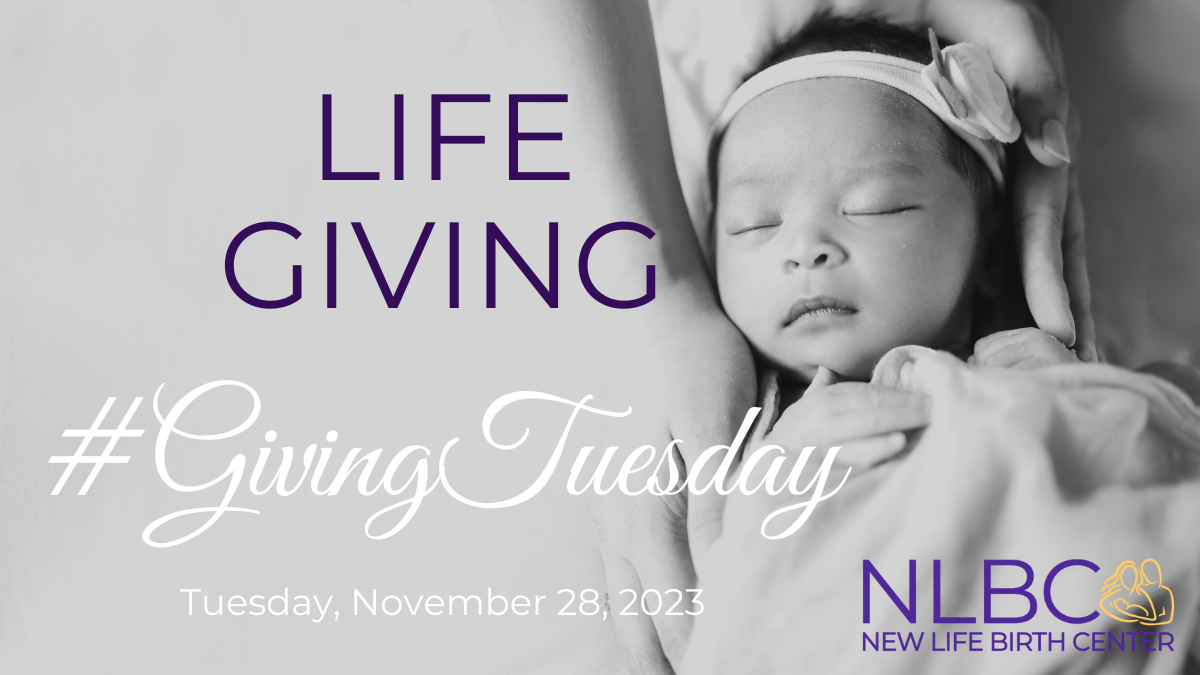 Giving Tuesday 2023 - NEW LIFE BIRTH CENTER | Roanoke Valley Midwife